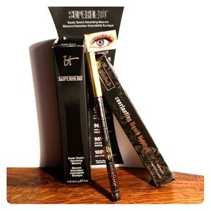 Kat Von D lipstick, SuperHero mascara, Jontéblu